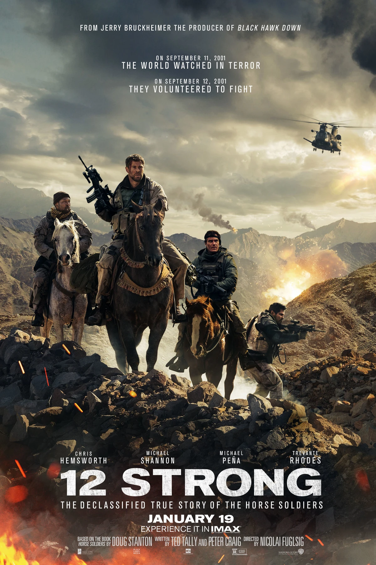 12 Strong (2018) Movie Poster