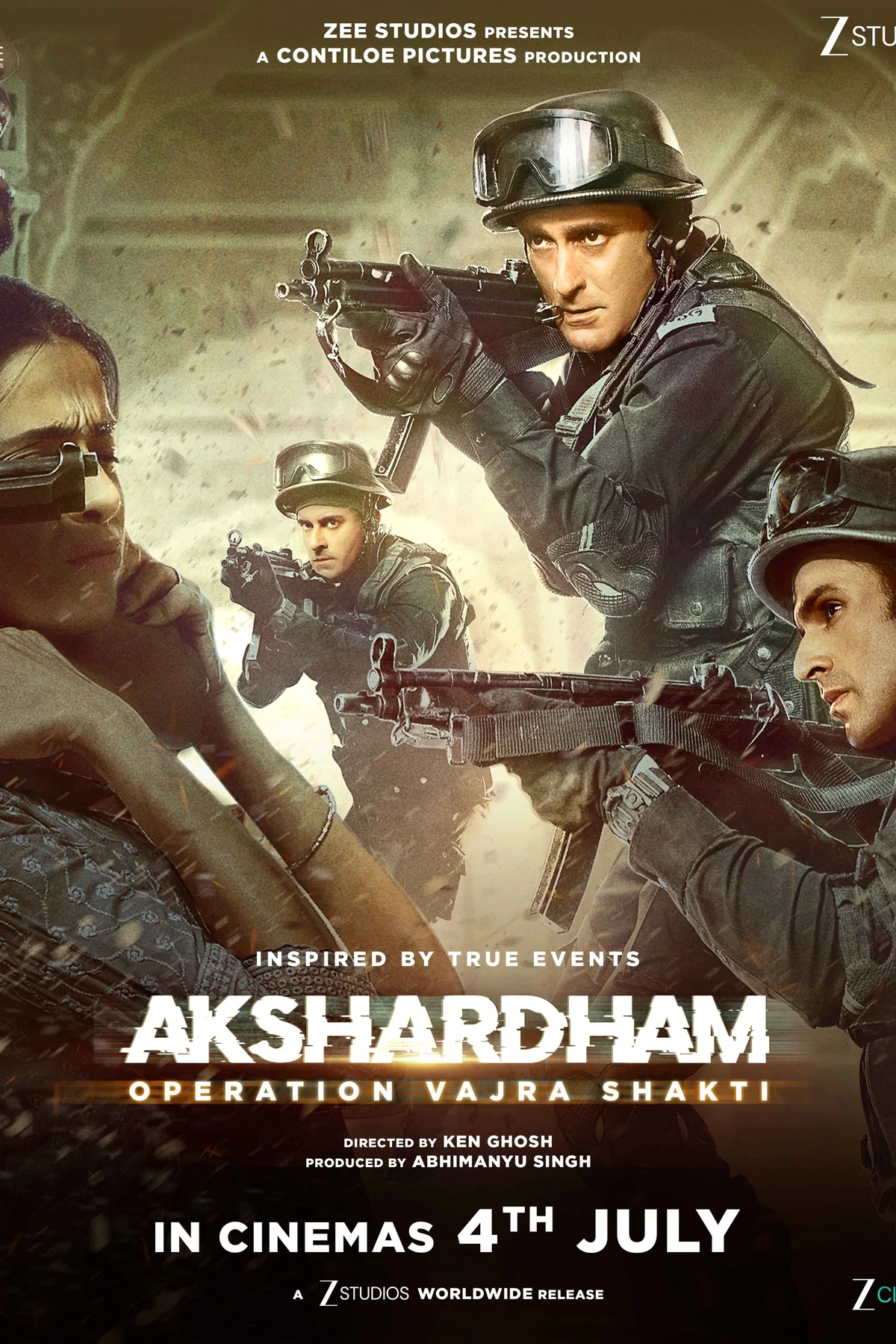 Akshardham Operation Vajra Shakti (2025) Movie Poster