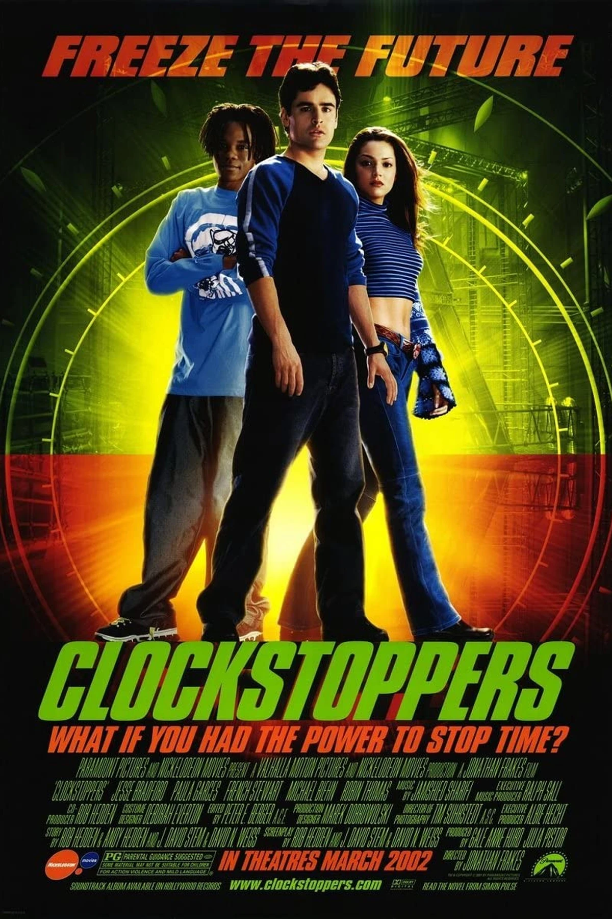 Clockstoppers (2002) Movie Poster