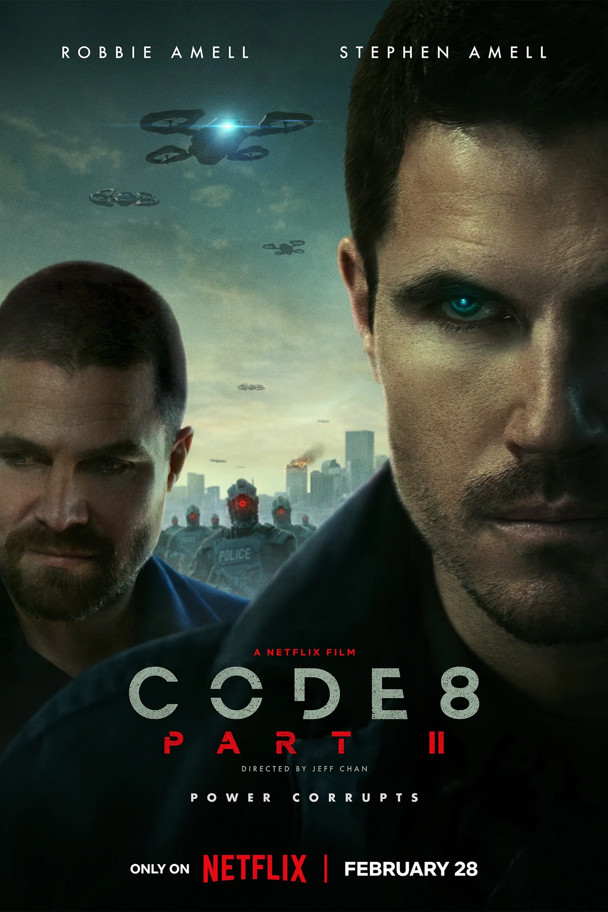 Code 8 Part II (2024) Movie Poster