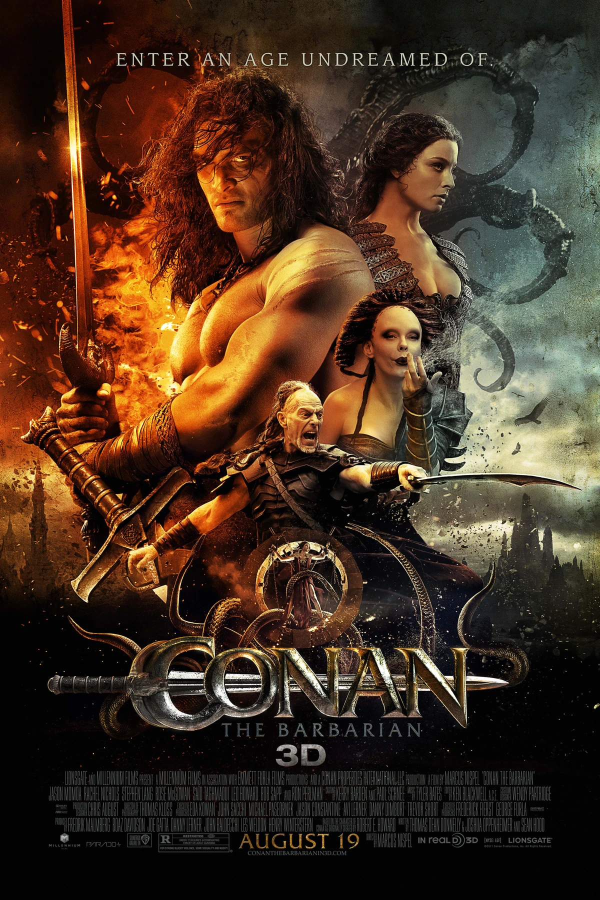 Conan the Barbarian (2011) Movie Poster