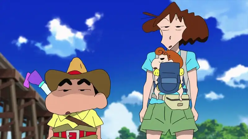 Crayon Shin-chan Honeymoon Hurricane - The Lost Hiroshi (2021) Movie Screenshot (1)