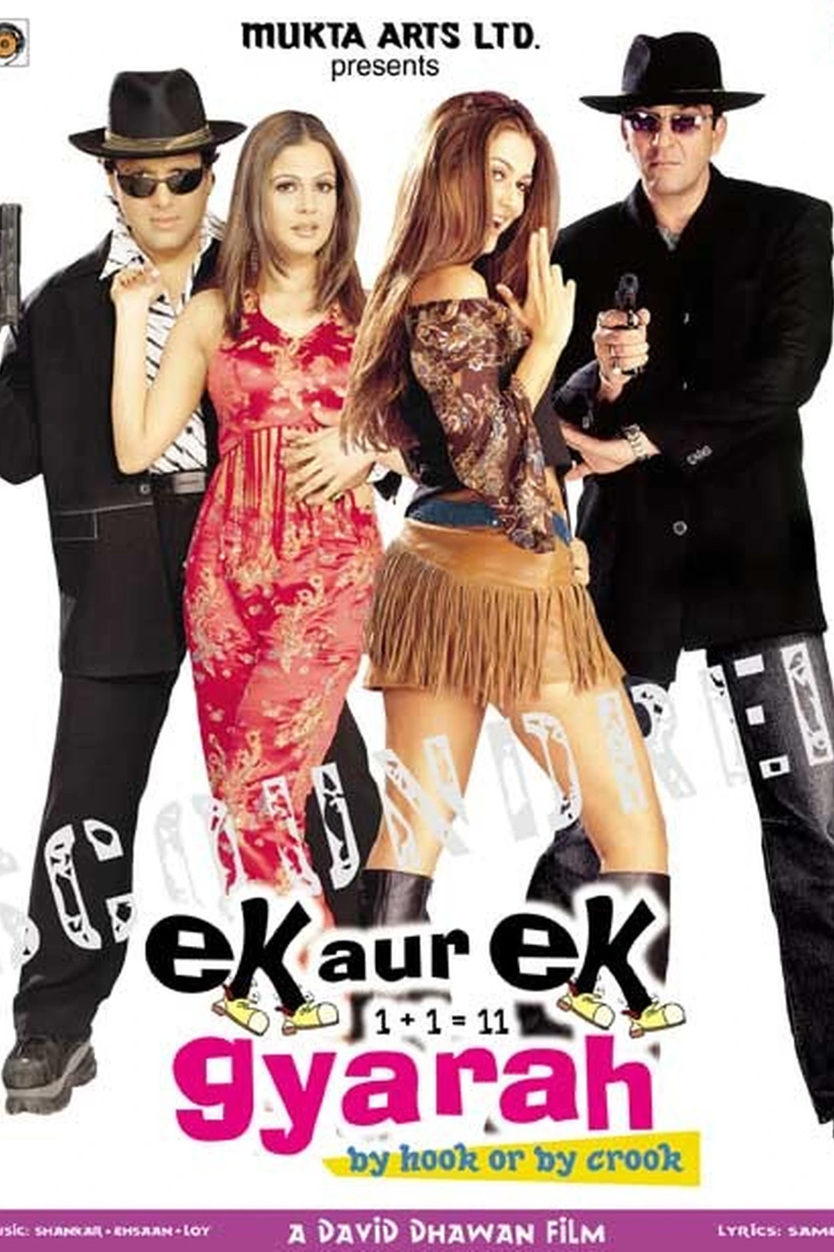 Ek Aur Ek Gyarah By Hook or By Crook (2003) Movie Poster