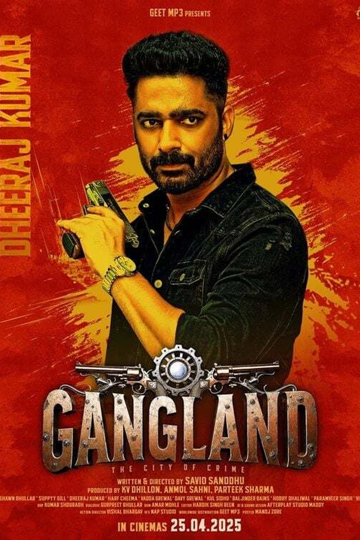 Gangland The City of Crime (2025) Movie Poster