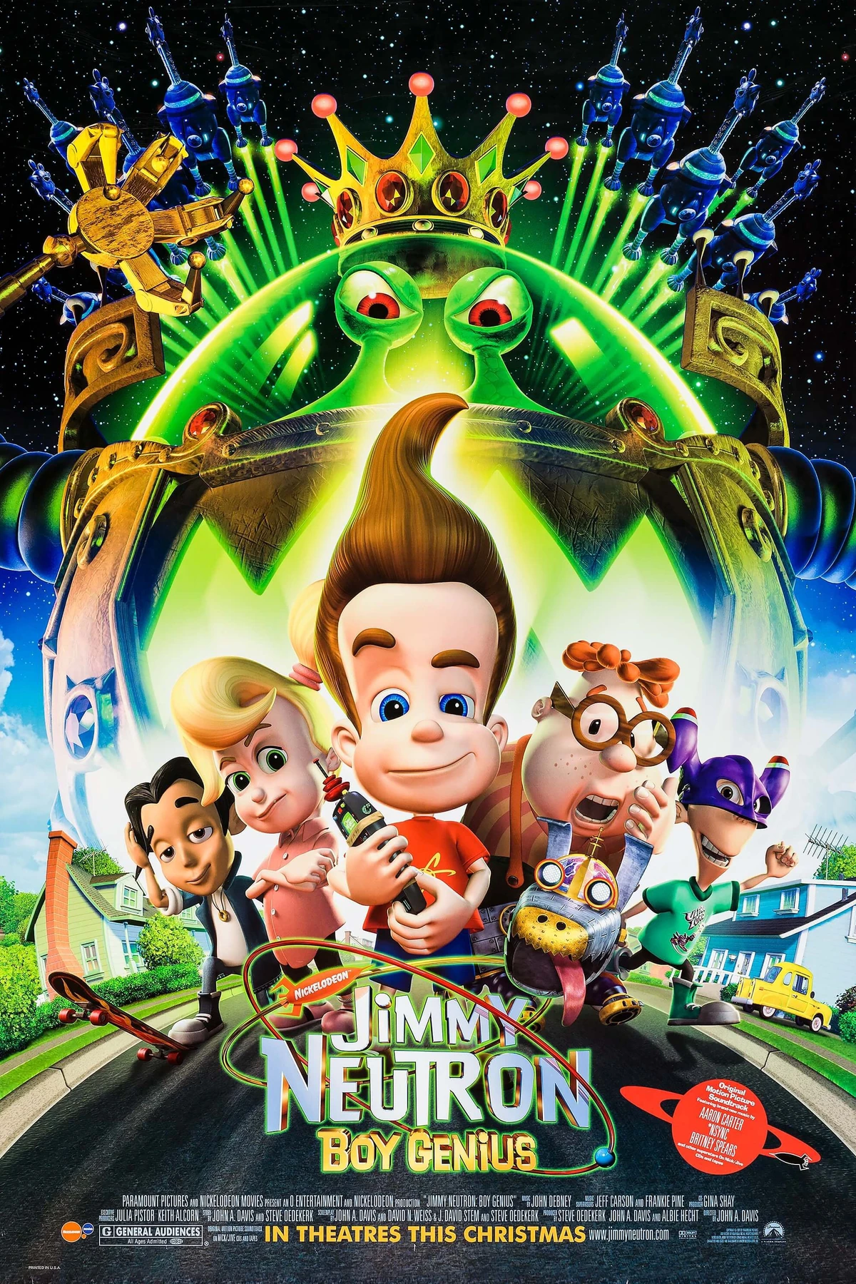 Jimmy Neutron Boy Genius (2002) Movie Poster