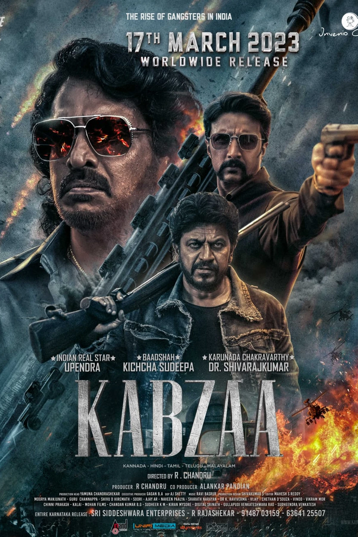 Kabzaa (2023) Movie Poster