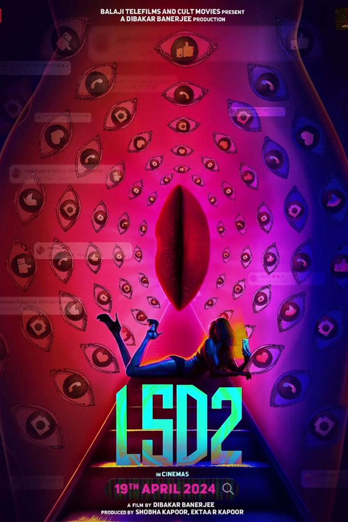 LSD 2 Love, Sex Aur Dhokha 2 (2024) Movie Poster