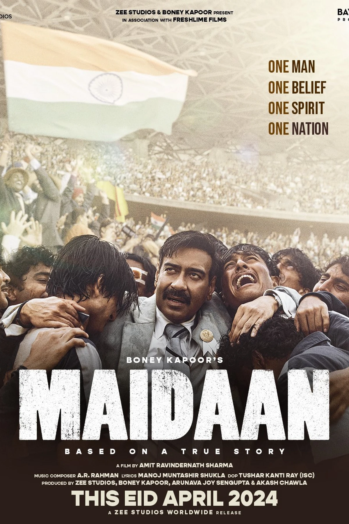 Maidaan (2024) Movie Poster
