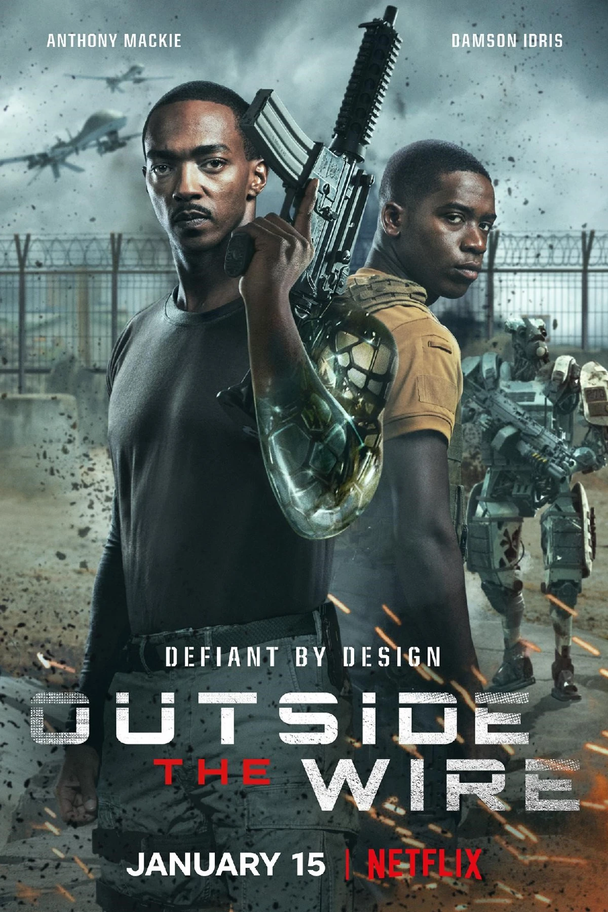 Outside the Wire (2021) Movie Poster