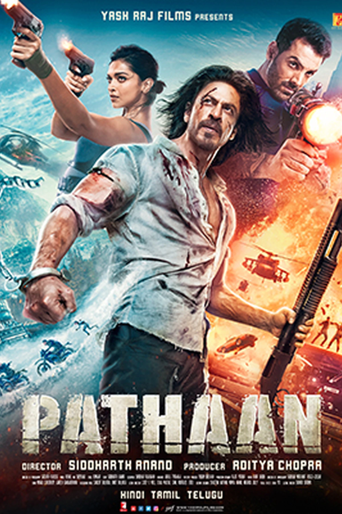 Pathan (2023) Movie Poster