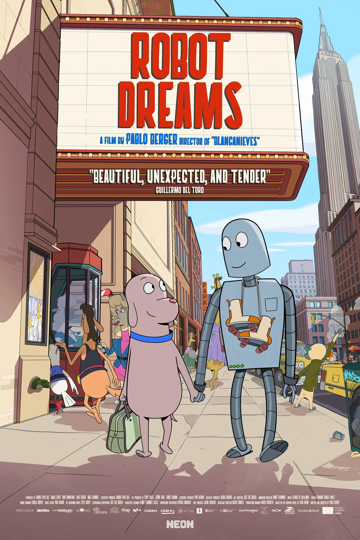 Robot Dreams (2023) Movie Poster