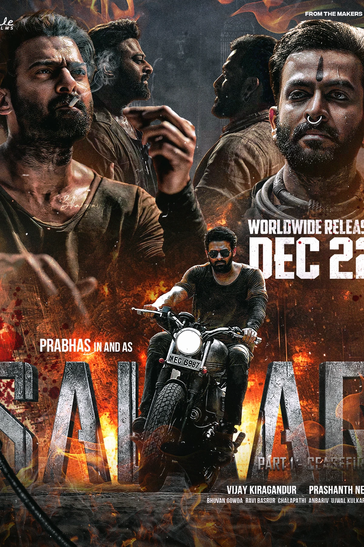 Salaar (2023) Movie Poster