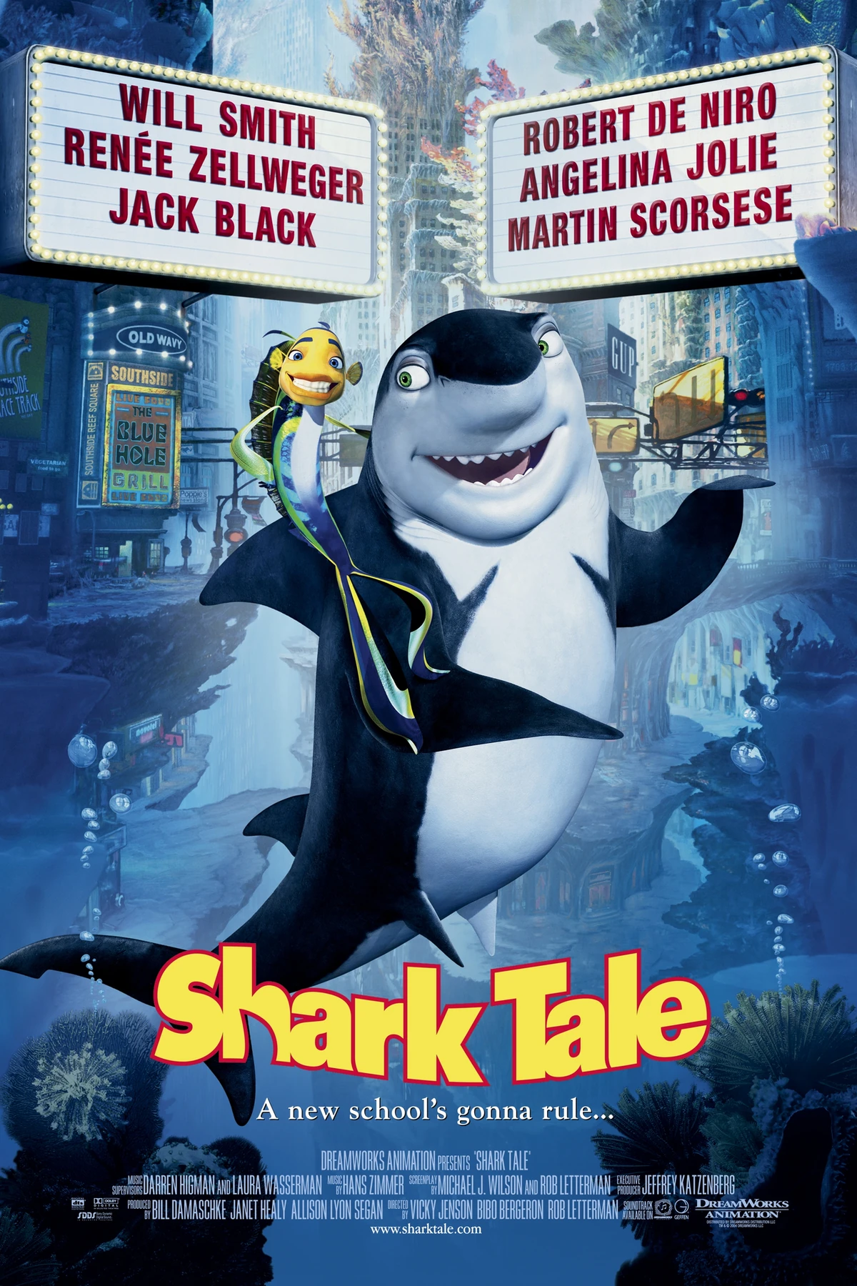 Shark Tale (2004) Movie Poster