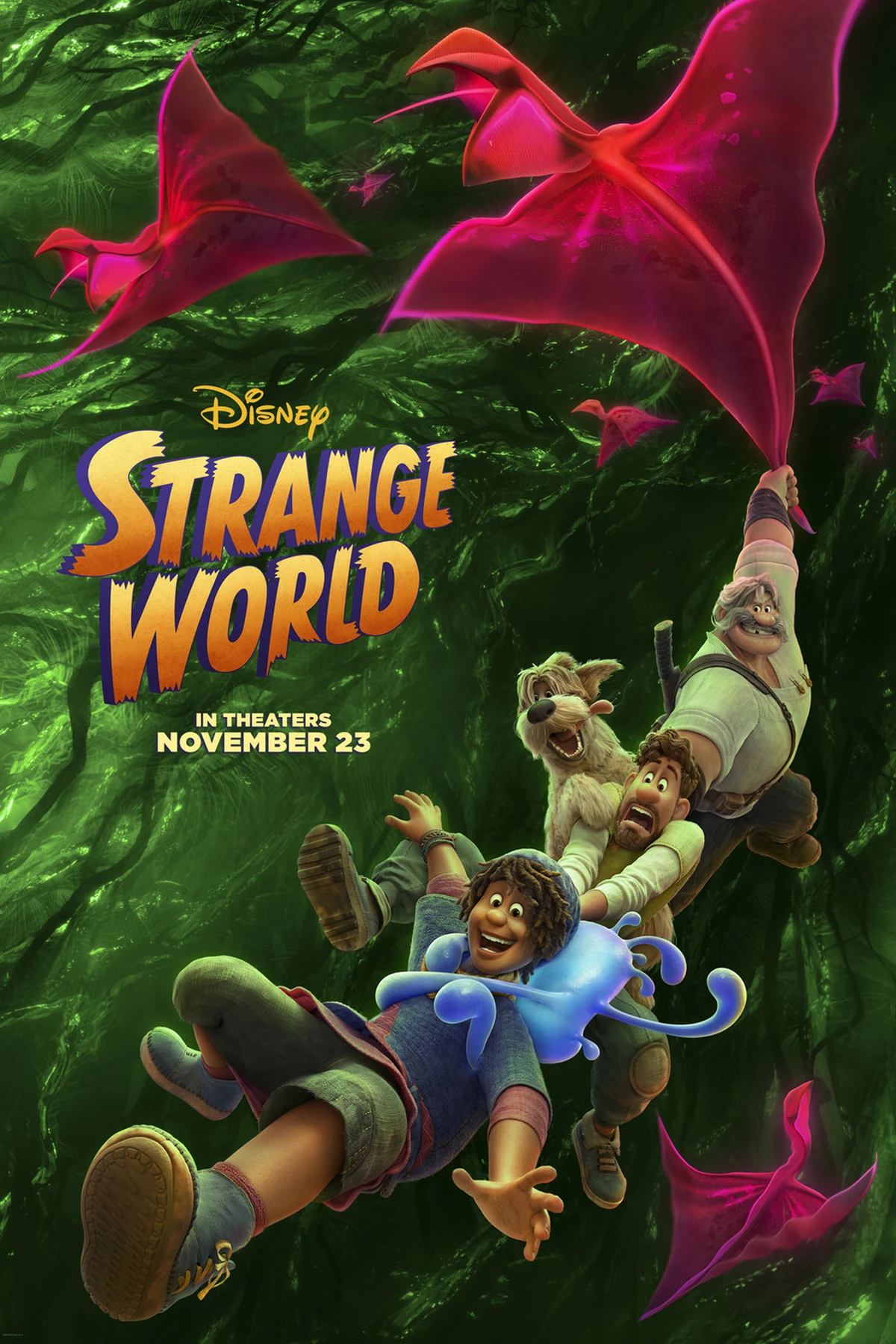 Strange World (2022) Movie Poster