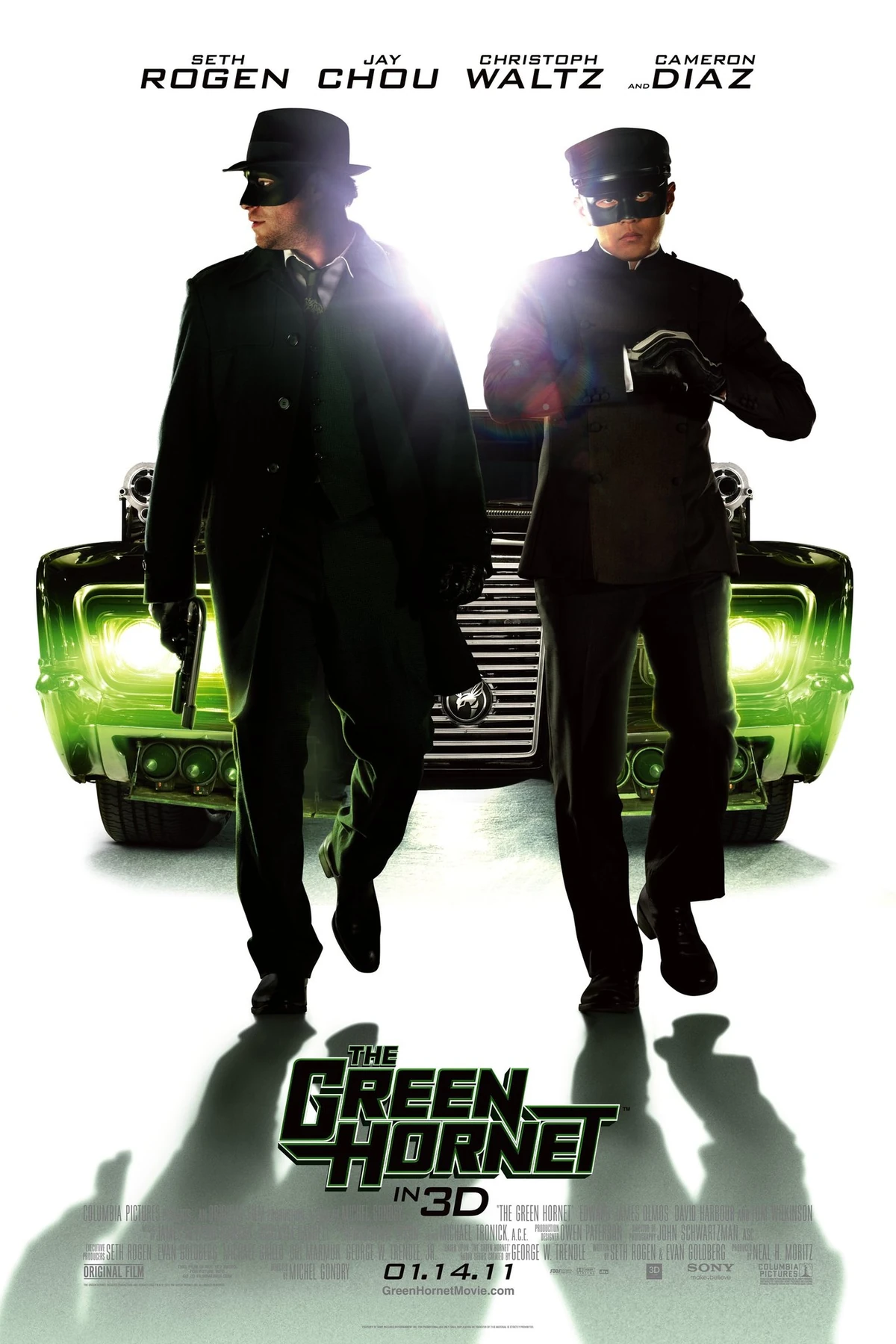 The Green Hornet (2011) Movie Poster