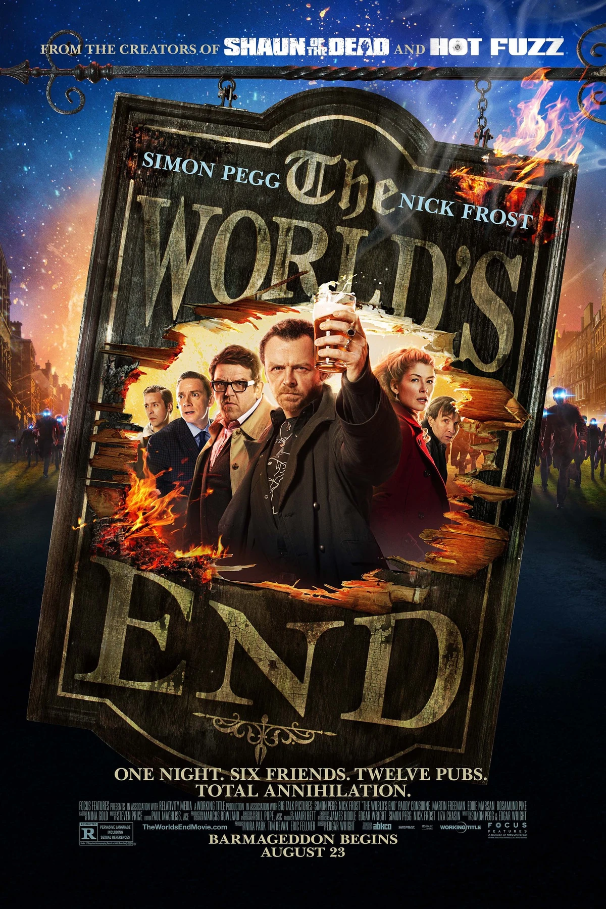 The World's End (2013) Movie Poster