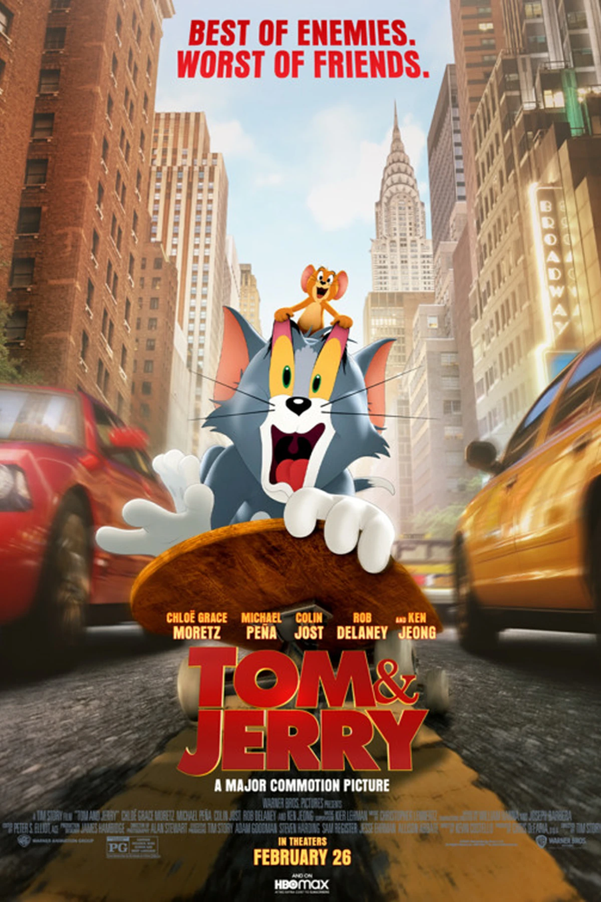 Tom and Jerry (2021) Movie Poster