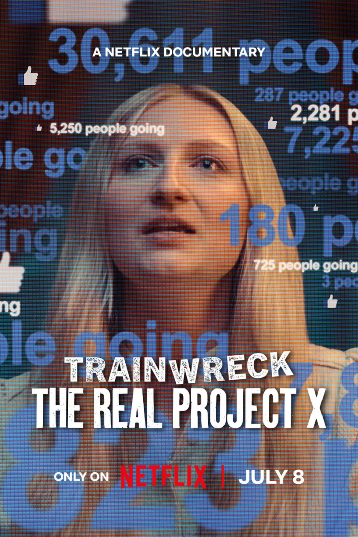 Trainwreck The Real Project X (2025) Movie Poster