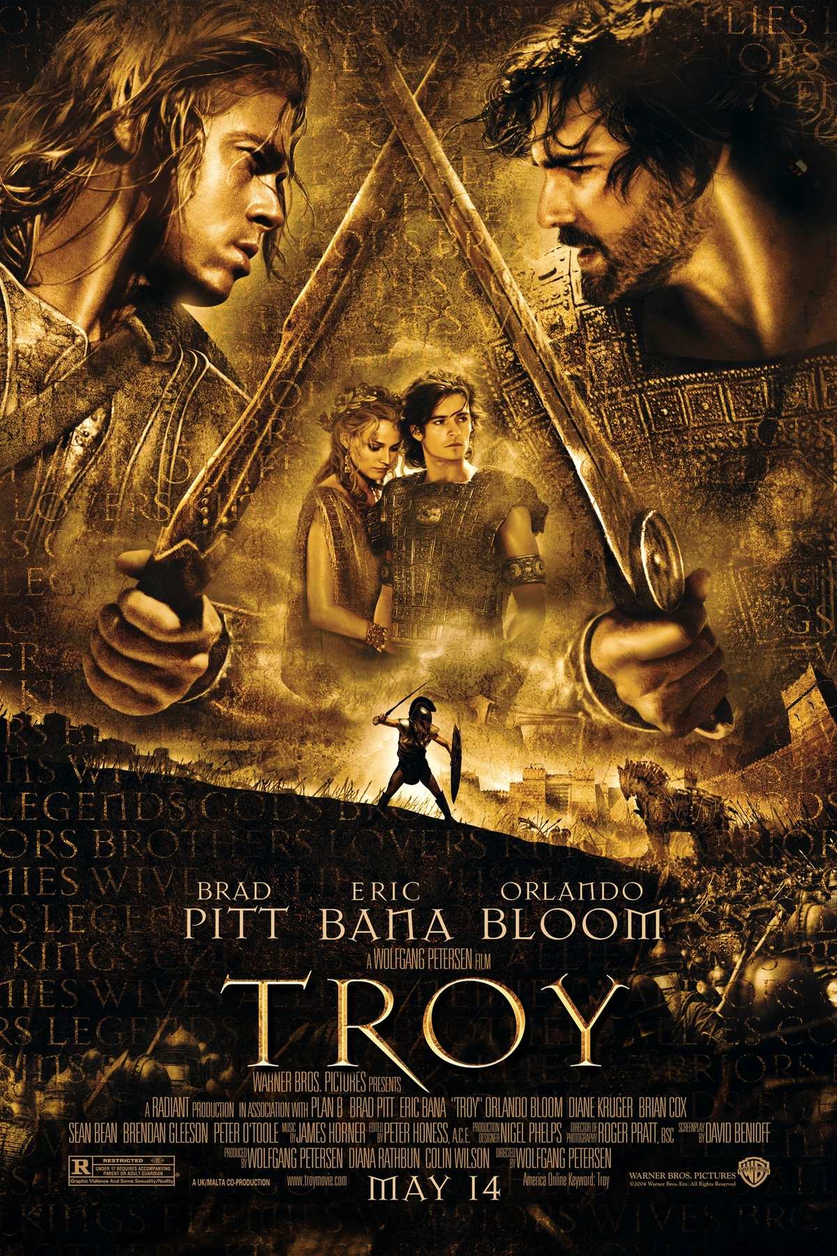 Troy (2004) Movie Poster