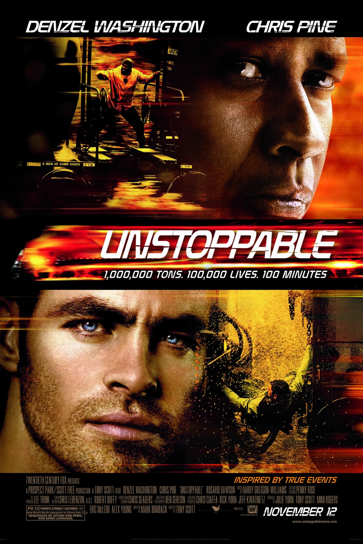 Unstoppable (2010) Movie Poster