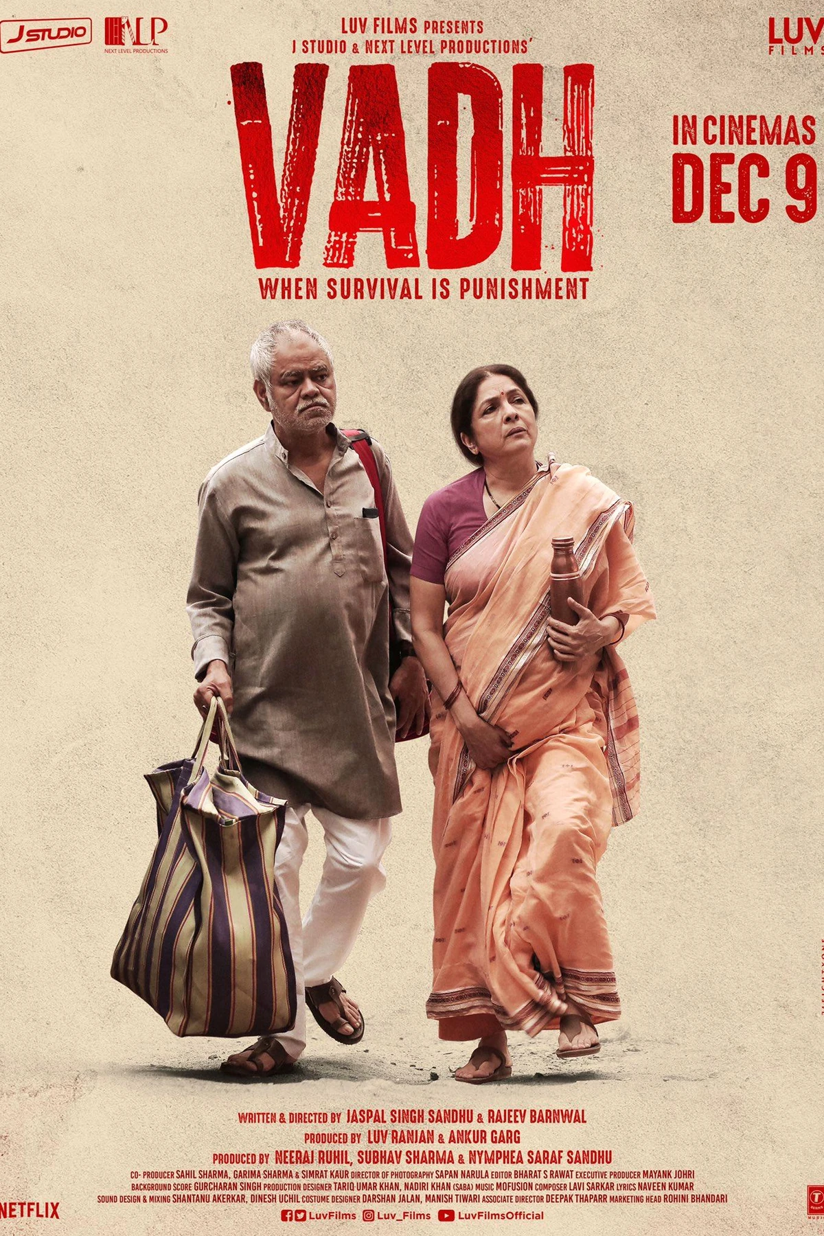 Vadh (2022) Movie Poster