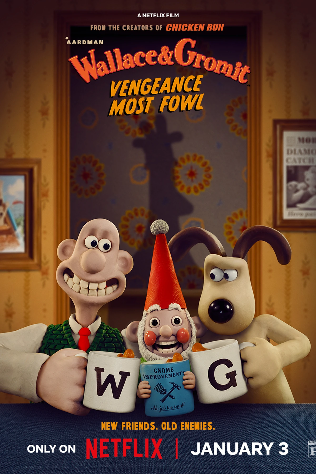 Wallace & Gromit Vengeance Most Fowl (2025) Movie Poster